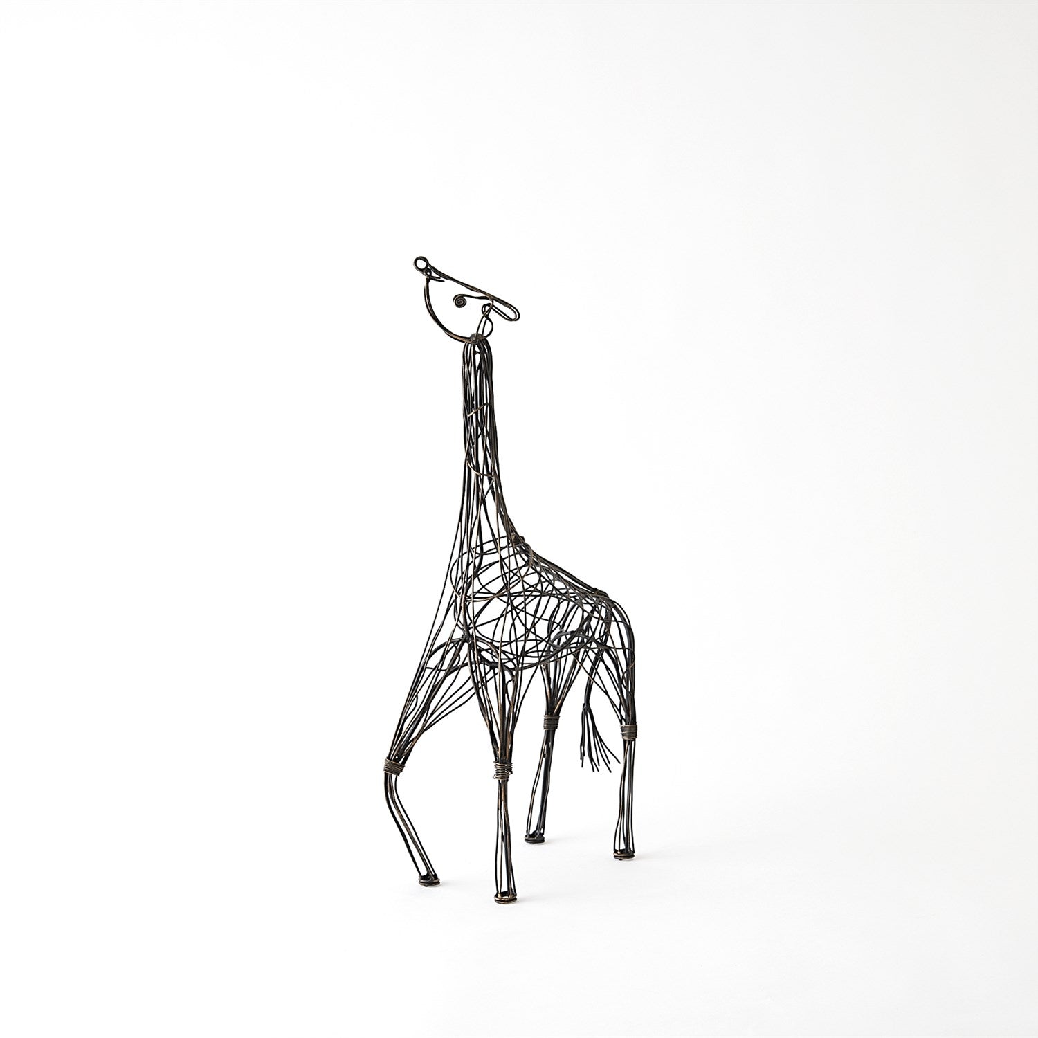 SM WIRE GIRAFFE-BRONZE