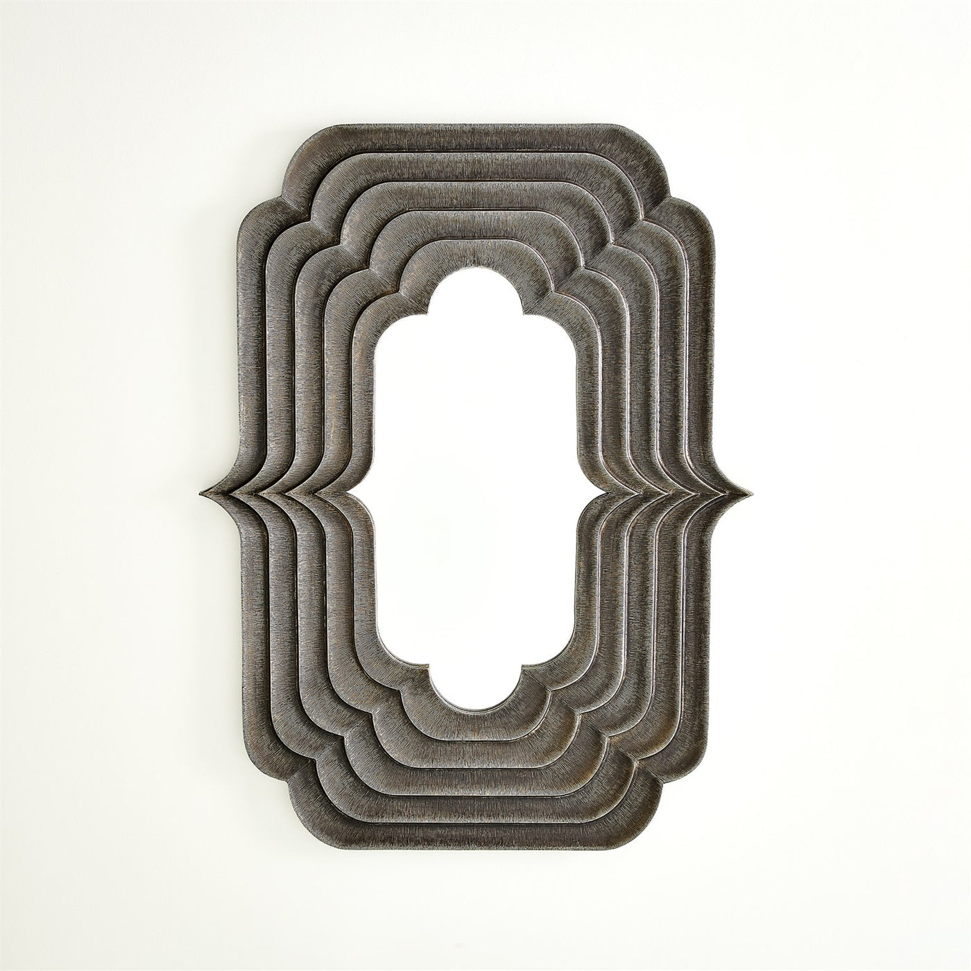 SEQUENTIAL MIRROR-ANTIQUE SILVER-LG by Global Views