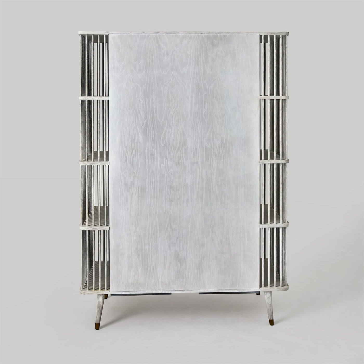 ARBOR TALL CABINET-WHITE WASHED by Global Views