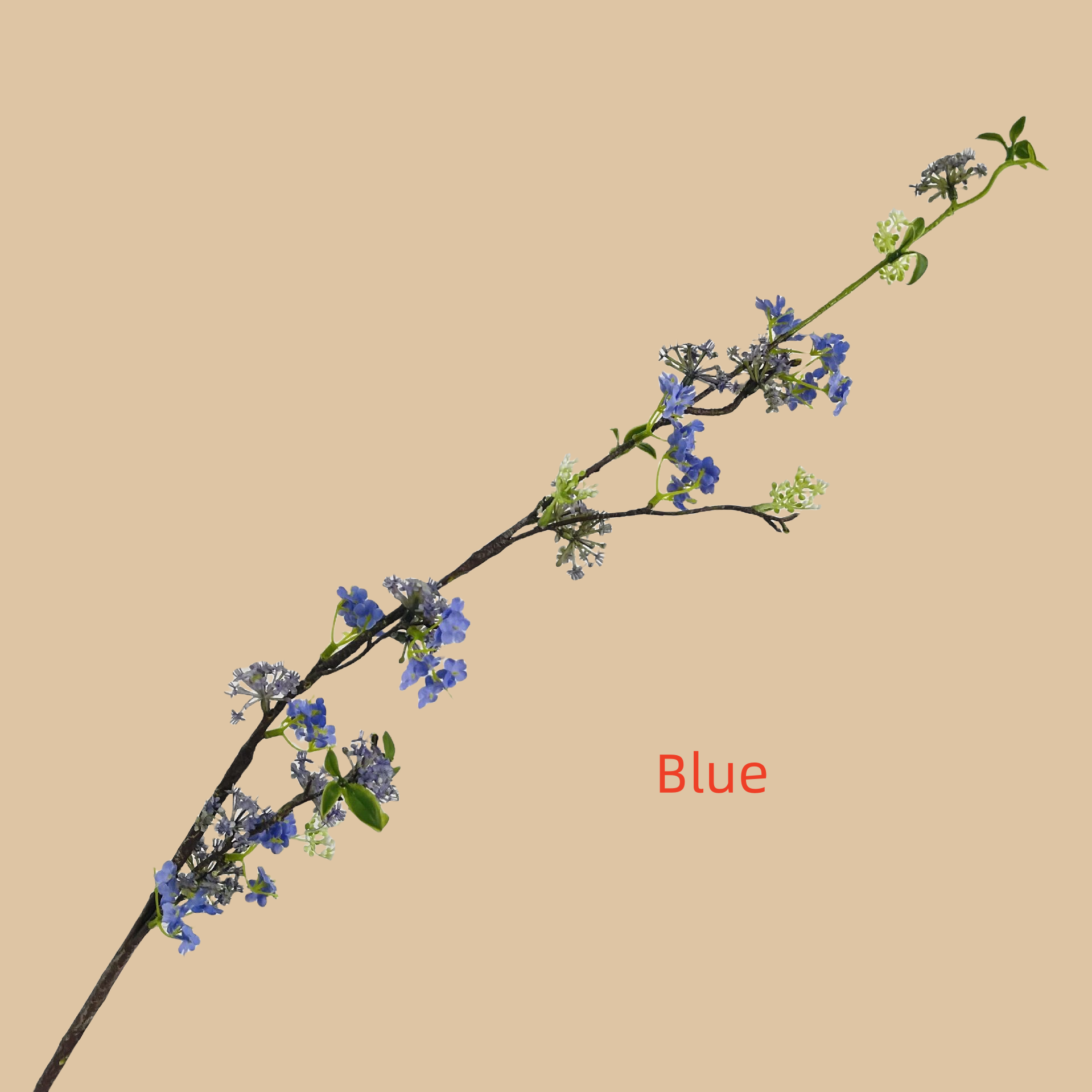 Artificial Snow willow: White *