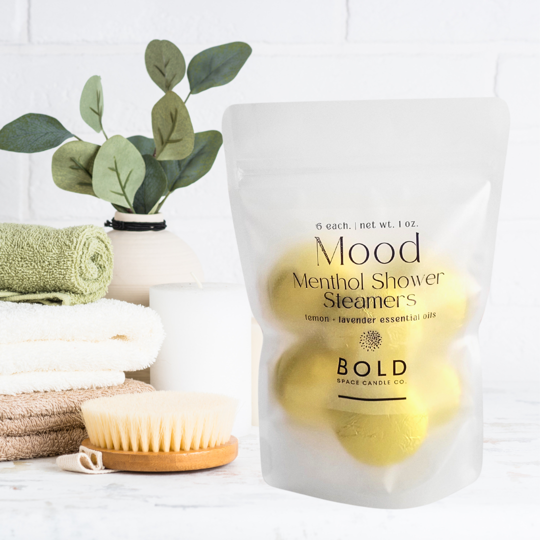 Mood - Lemon + Lavender Menthol Shower Steamers *