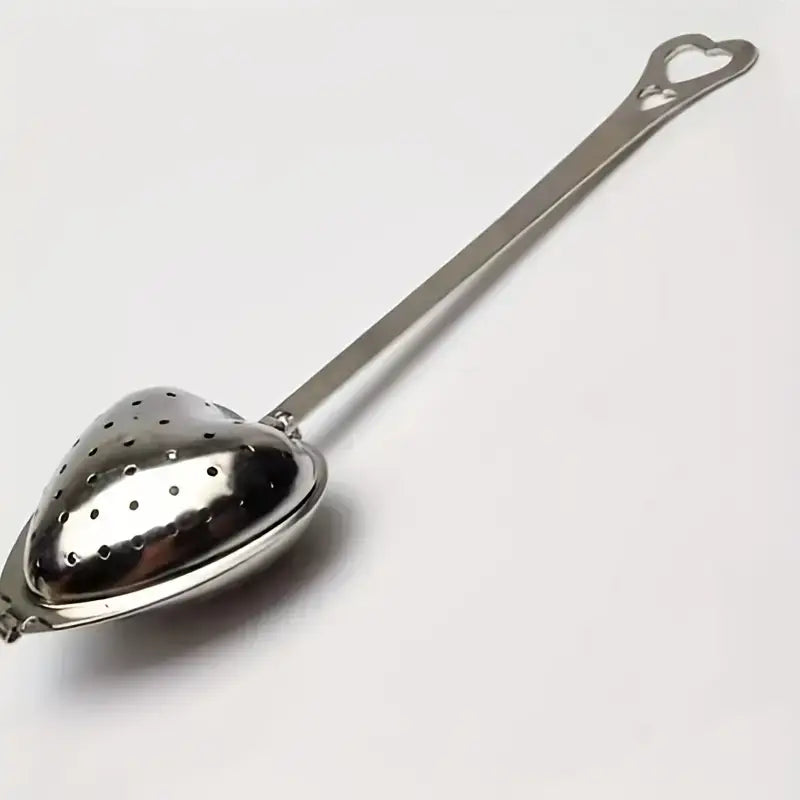 Heart-Shaped Stainless Steel Tea Strainer, chai strainer *