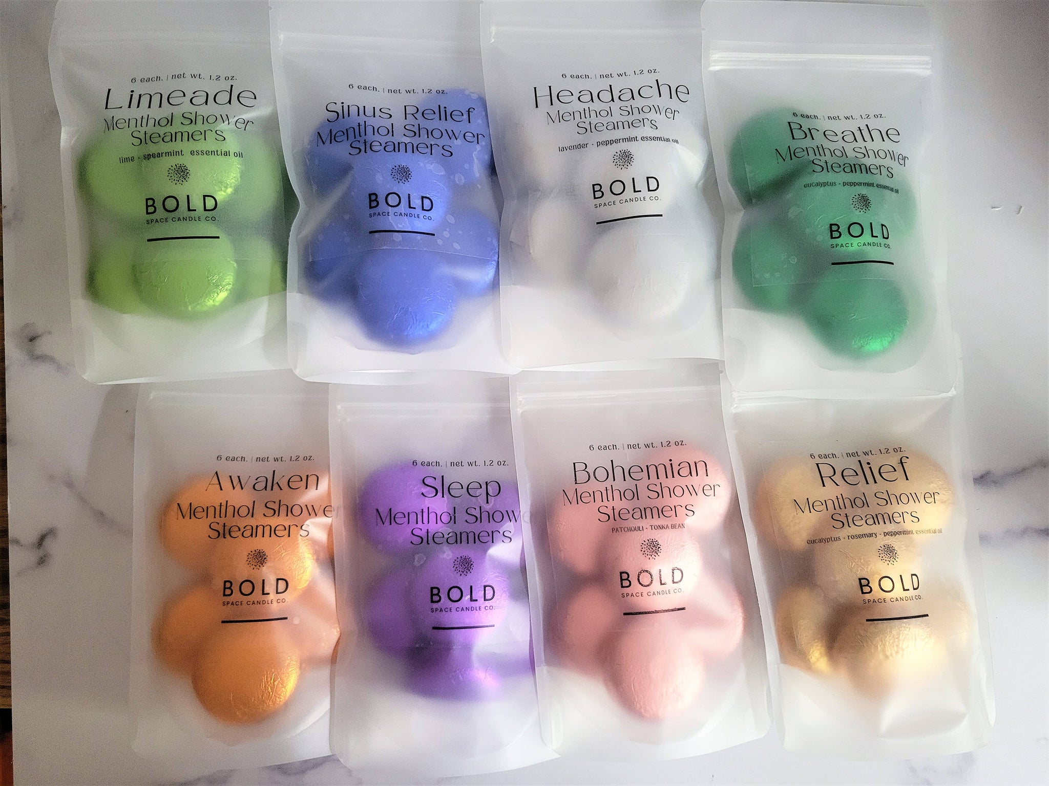 Sleep - Lavender & Tonka Bean Menthol Shower Steamers *