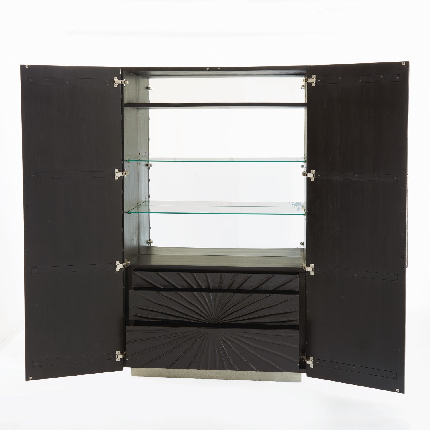 PLEATED CABINET by Global Views