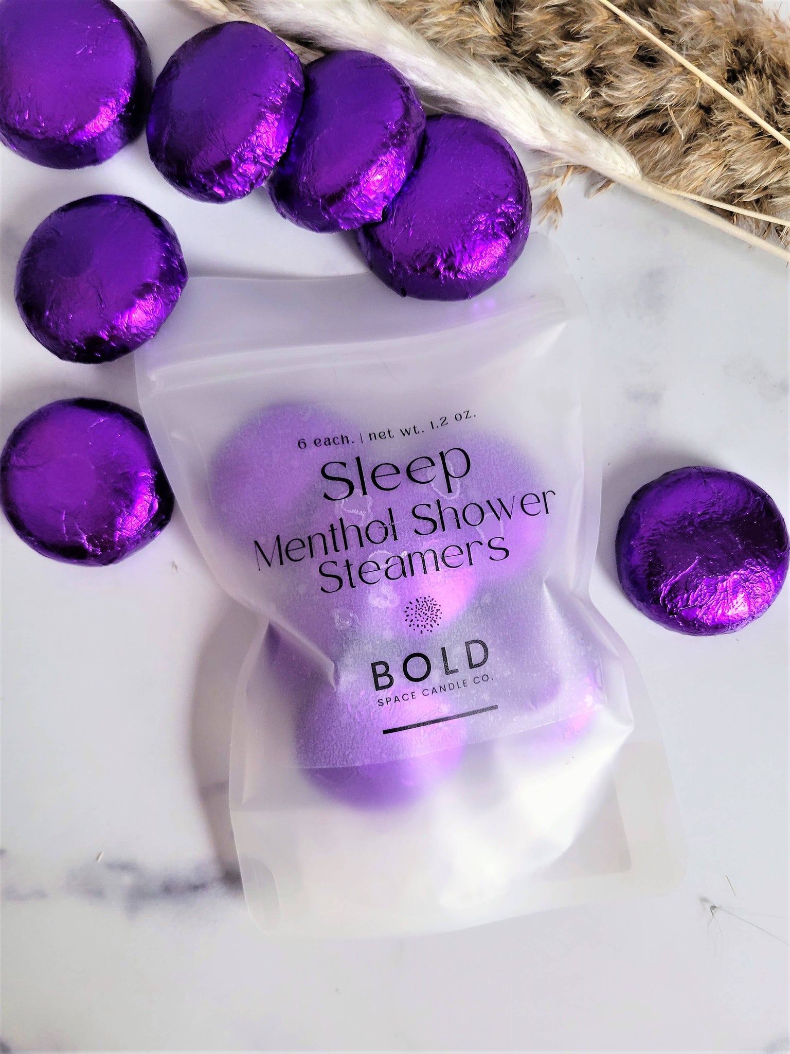 Sleep - Lavender & Tonka Bean Menthol Shower Steamers *