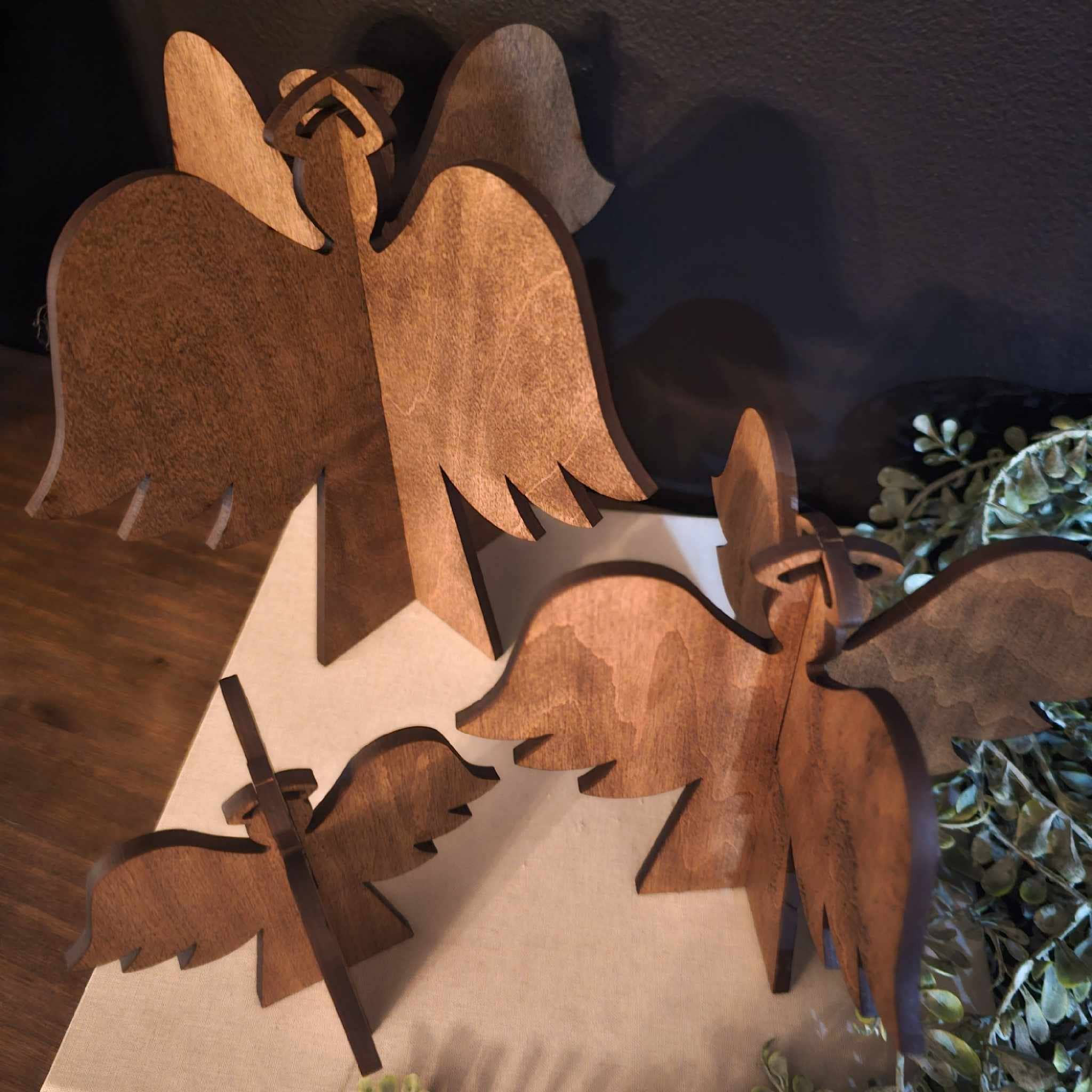 3D Angel Christmas Decor Table Filler Holiday Decor *