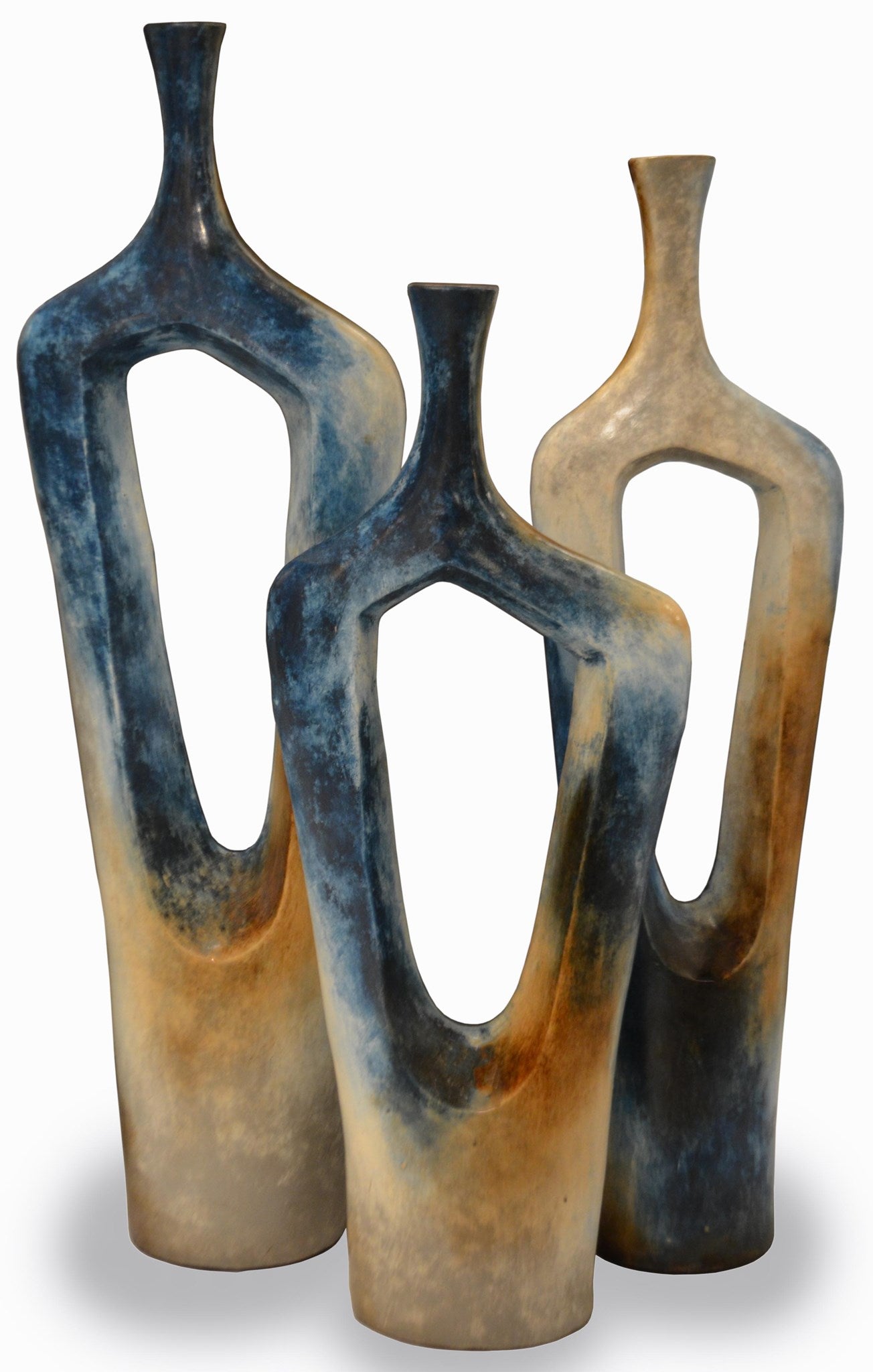 Botella Plana Vase Set