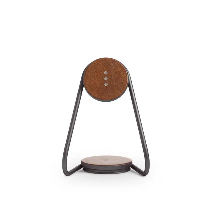 Mag 2: - Classics Leather Wireless Charger Stand (Magnetic) *