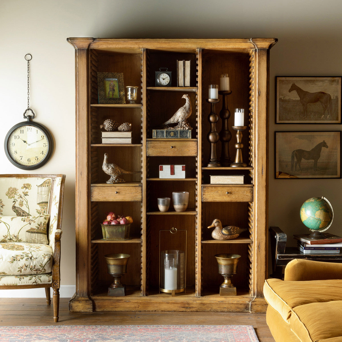 Bradley Adjustable Shelf Wooden Bookcase by Park Hill