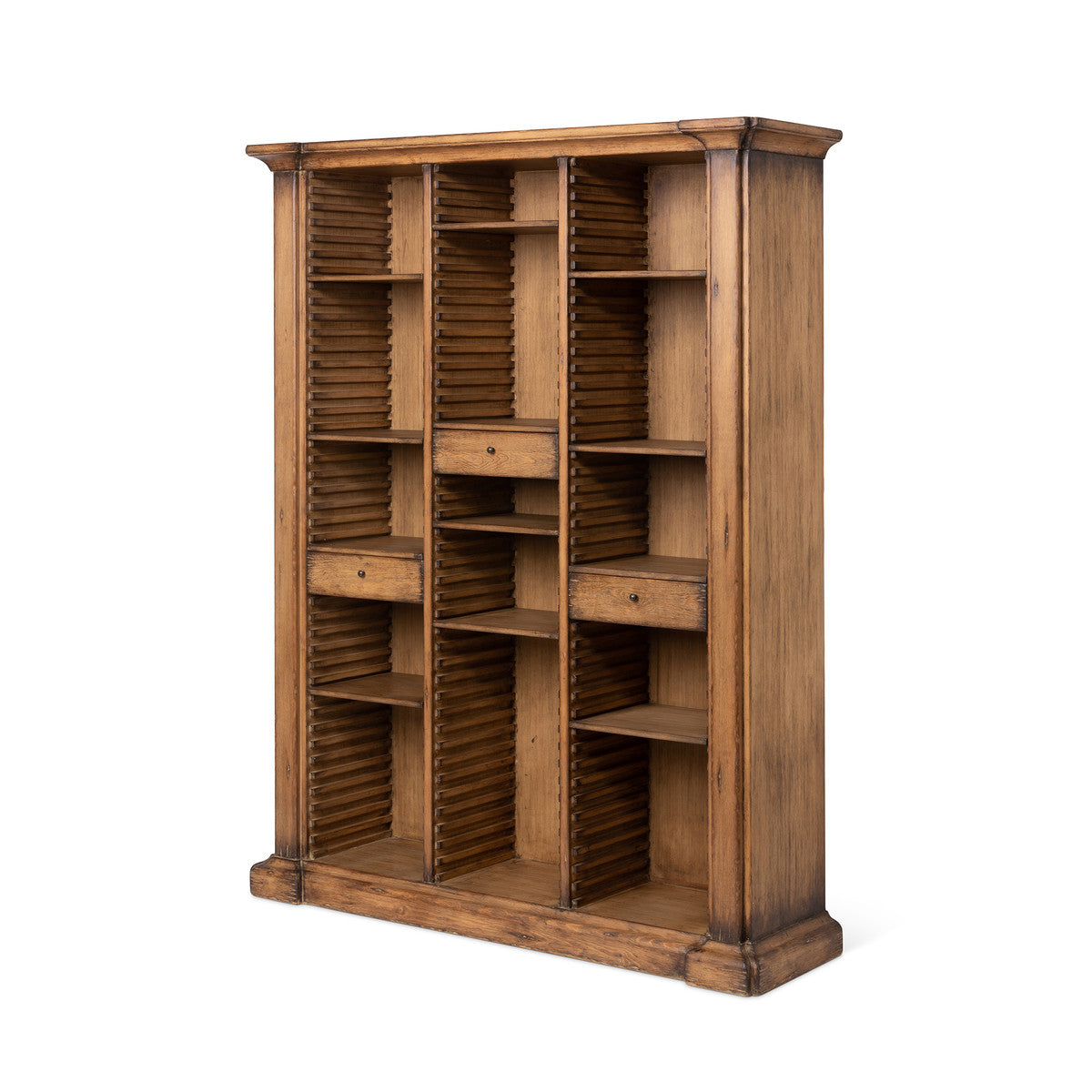 Bradley Adjustable Shelf Wooden Bookcase by Park Hill *