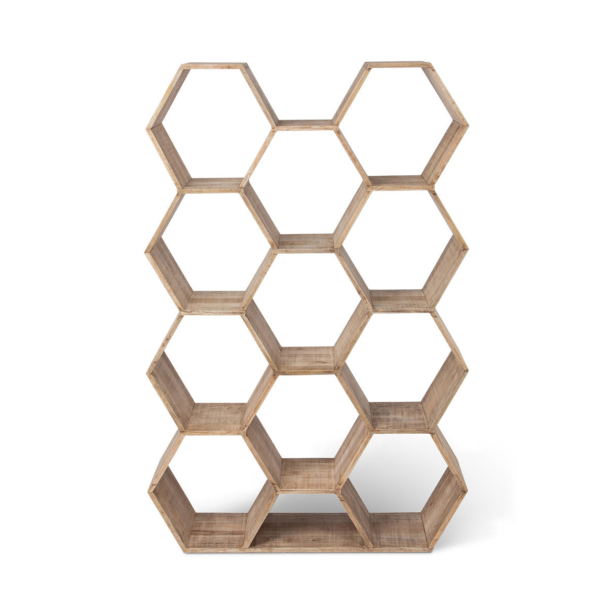 Honeycomb Wooden Etagere by Park Hill *
