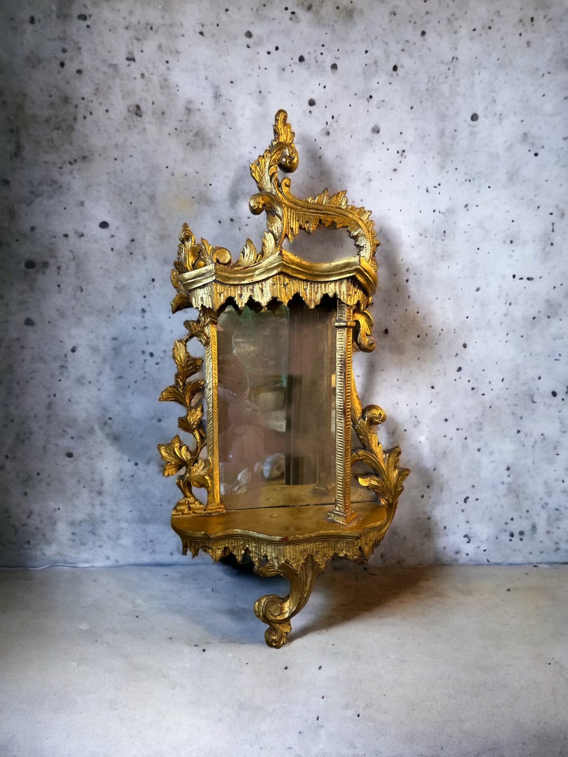 Small Gold Mirror Set of 2