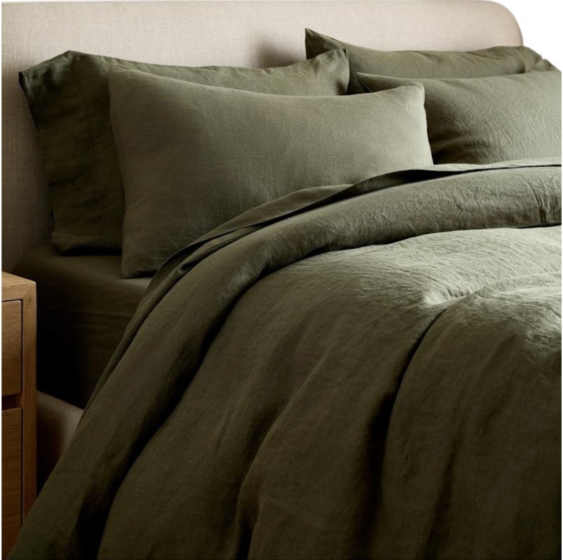 European Linen Duvet Cover (King/Calking)