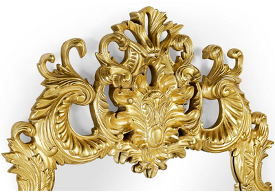 Buckingham Gilded rococo style mirror by Jonathan Charles