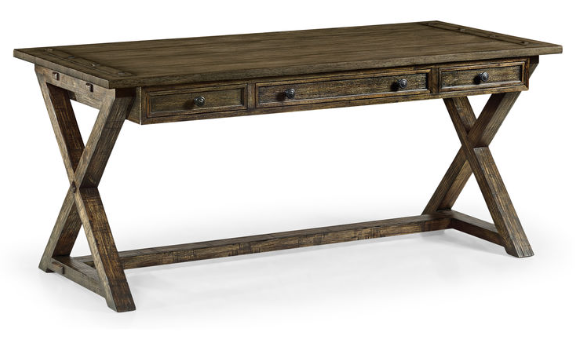 Casual Accents Dark Driftwood Desk by Jonathan Charles