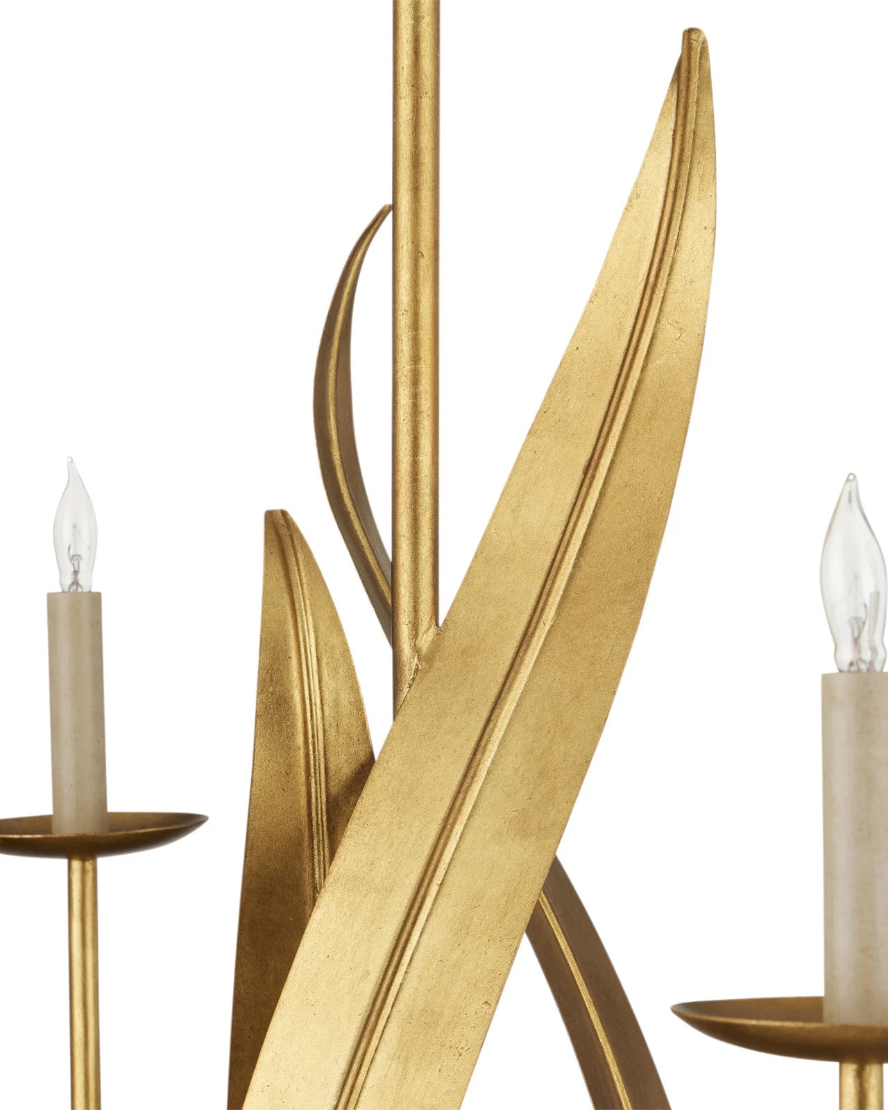 Menefee Large Gold Chandelier by Currey & Co. *