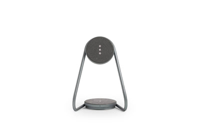 MAG:2 Leather Wireless Charger Stand - Bone