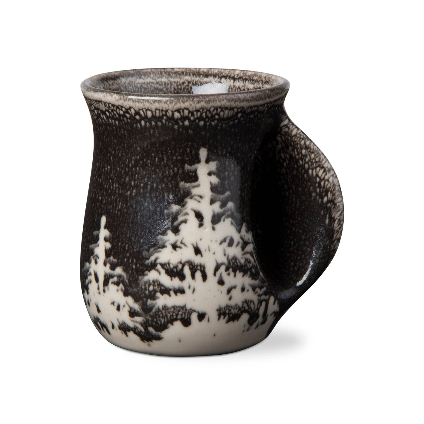 Forest Hand Warmer Mug - Black