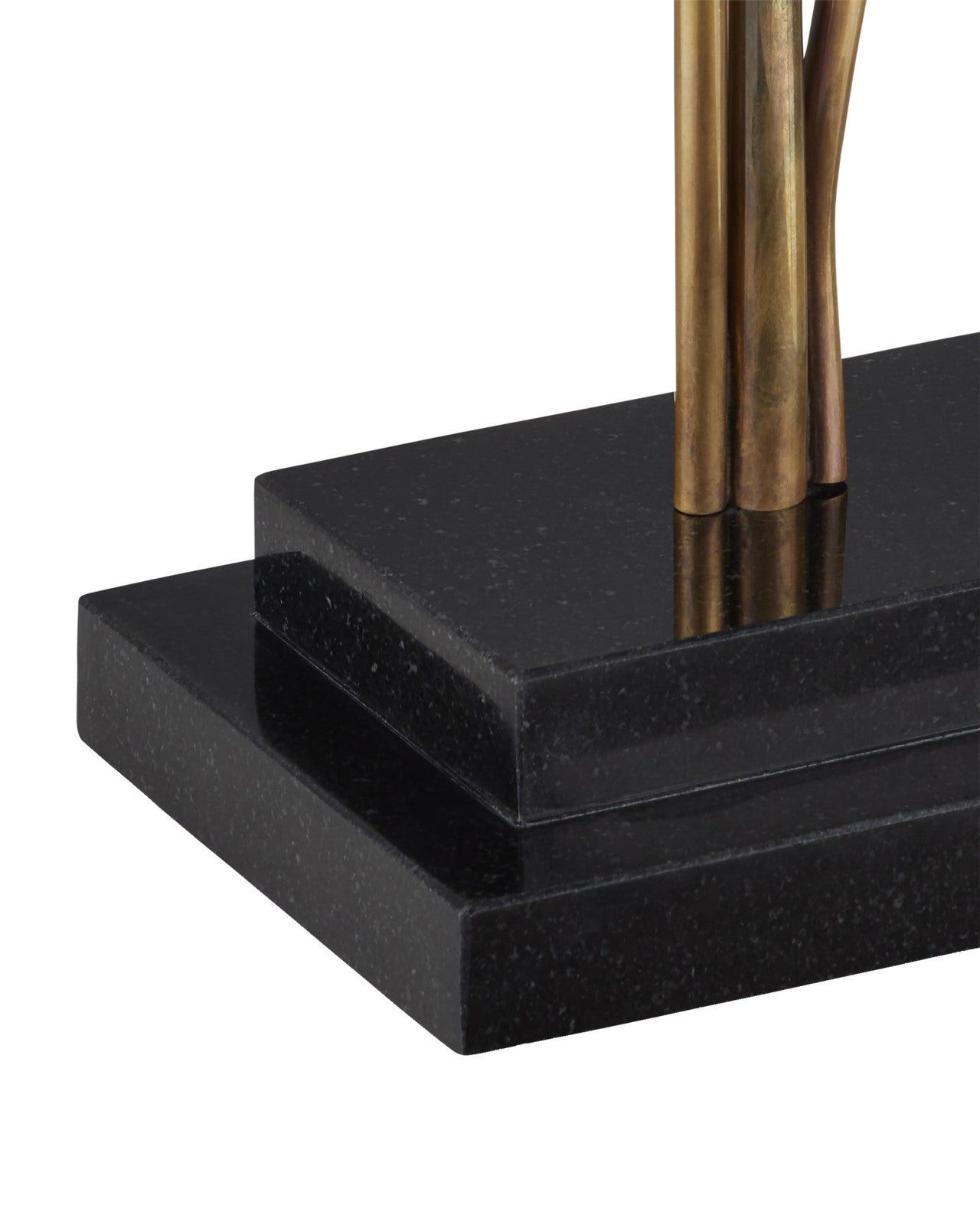 Heirloom Brass Console Table Lamp by Currey & Co.
