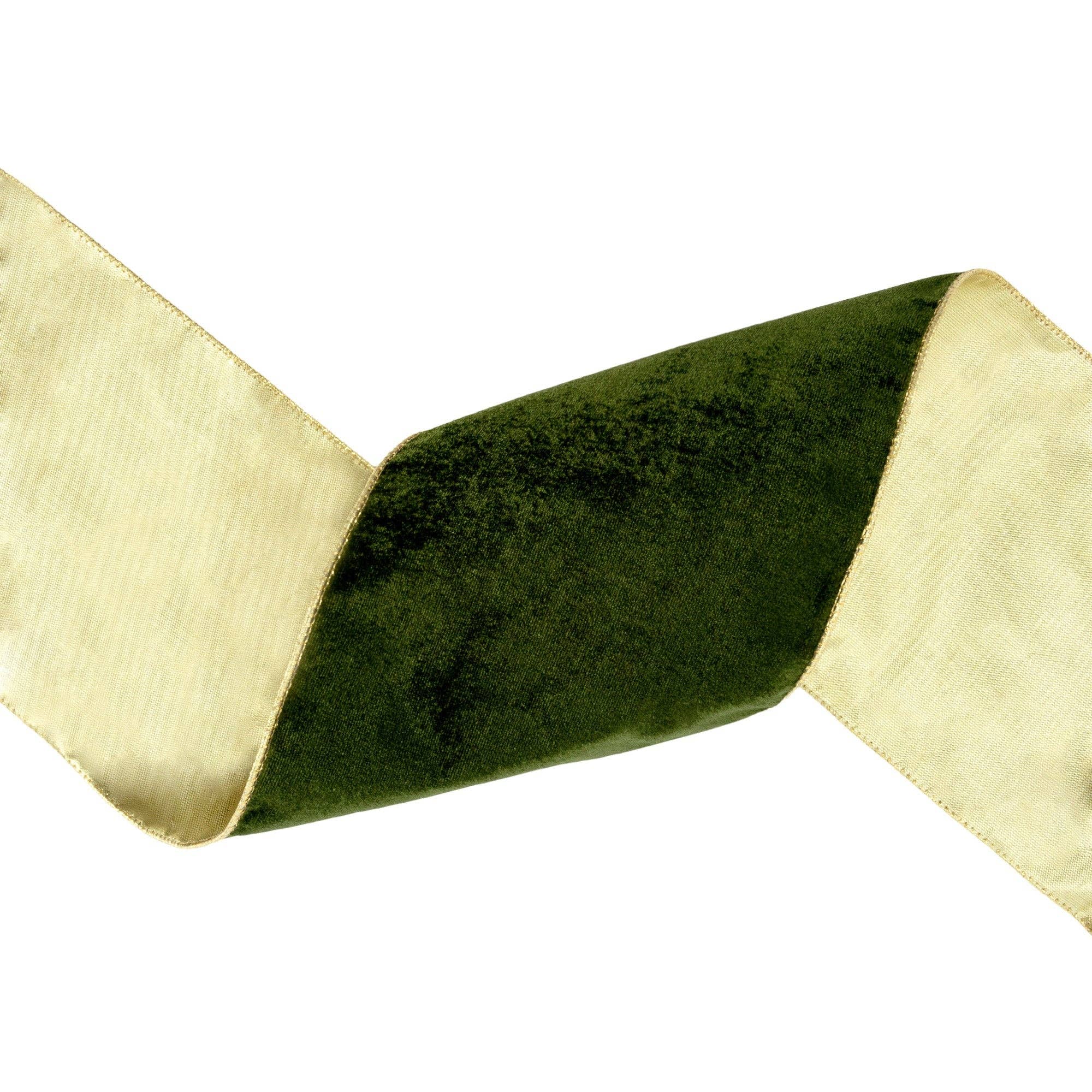 6" Deluxe Reversible Velvet Ribbon, 10 Yard