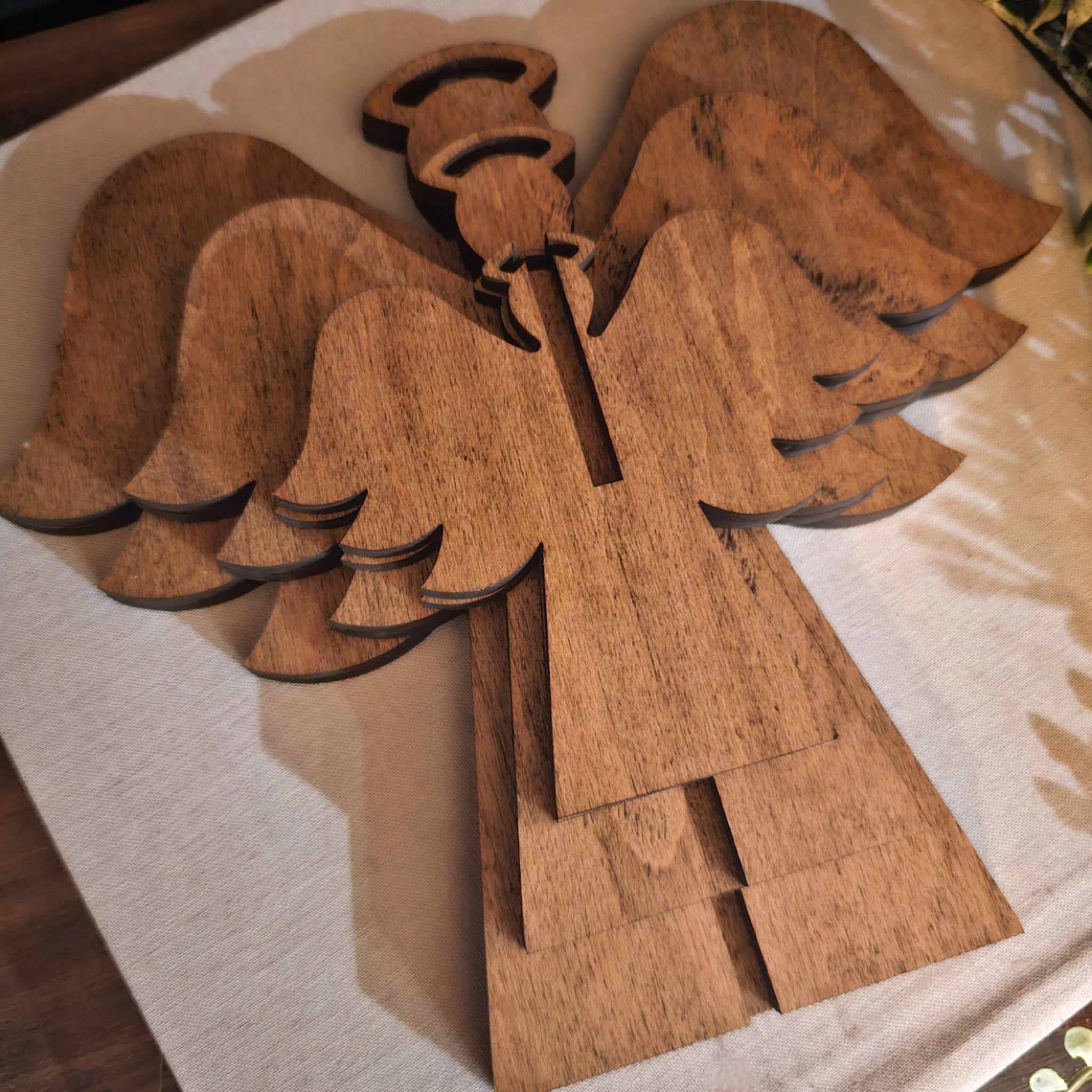 3D Angel Christmas Decor Table Filler Holiday Decor *