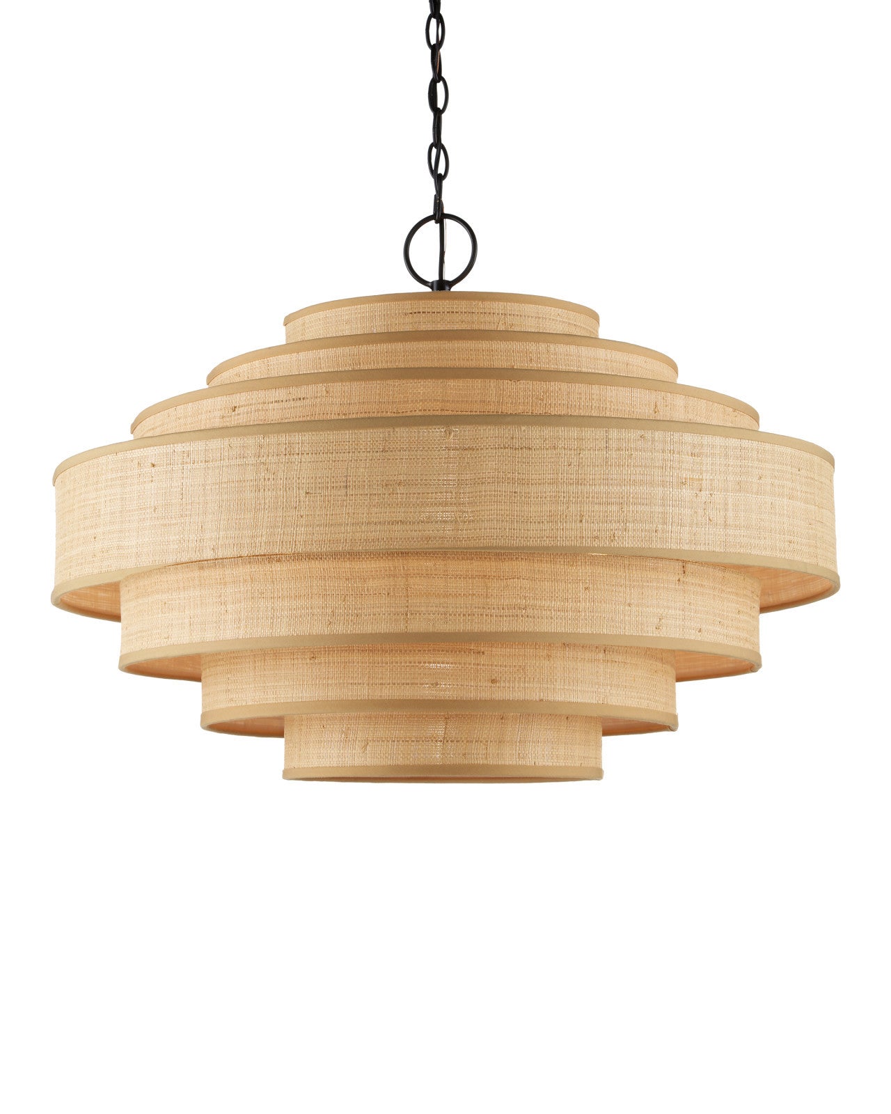 Maura Natural Chandelier by Currey & Co.