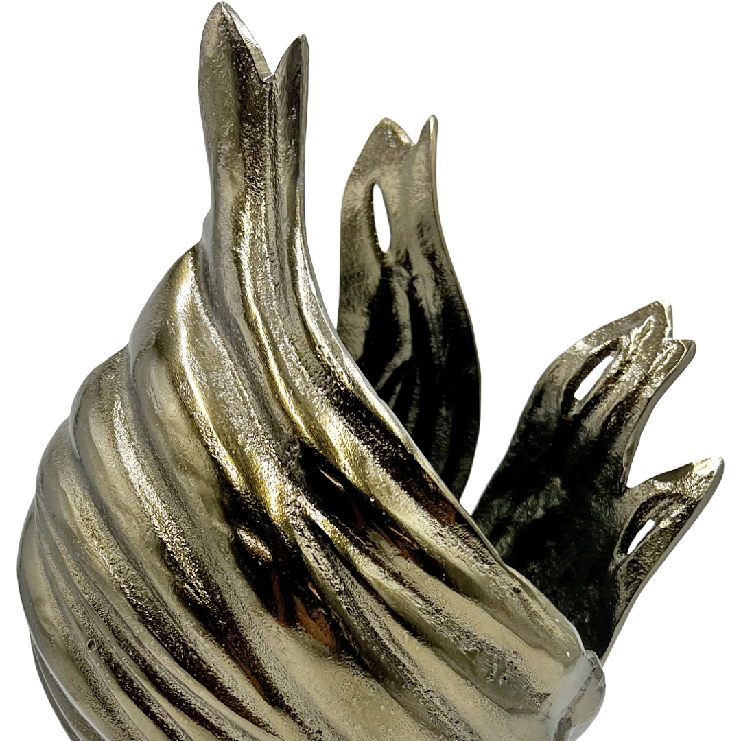 Decorative Modern Art Flower Aluminum Sculpture