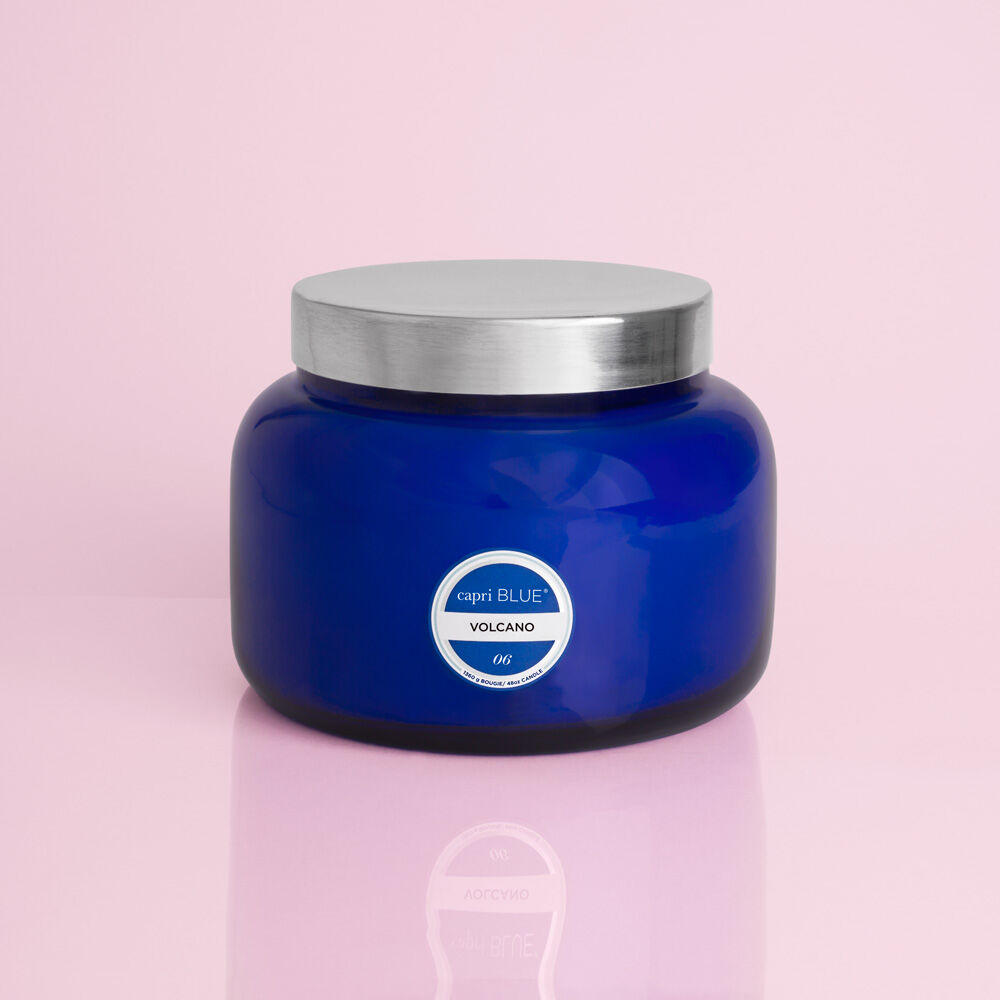 Volcano Blue Jumbo Jar, 48 oz CAPRI