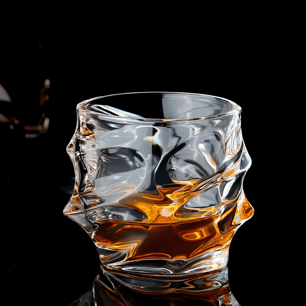 Storm Japanese Crystal Whisky Glass