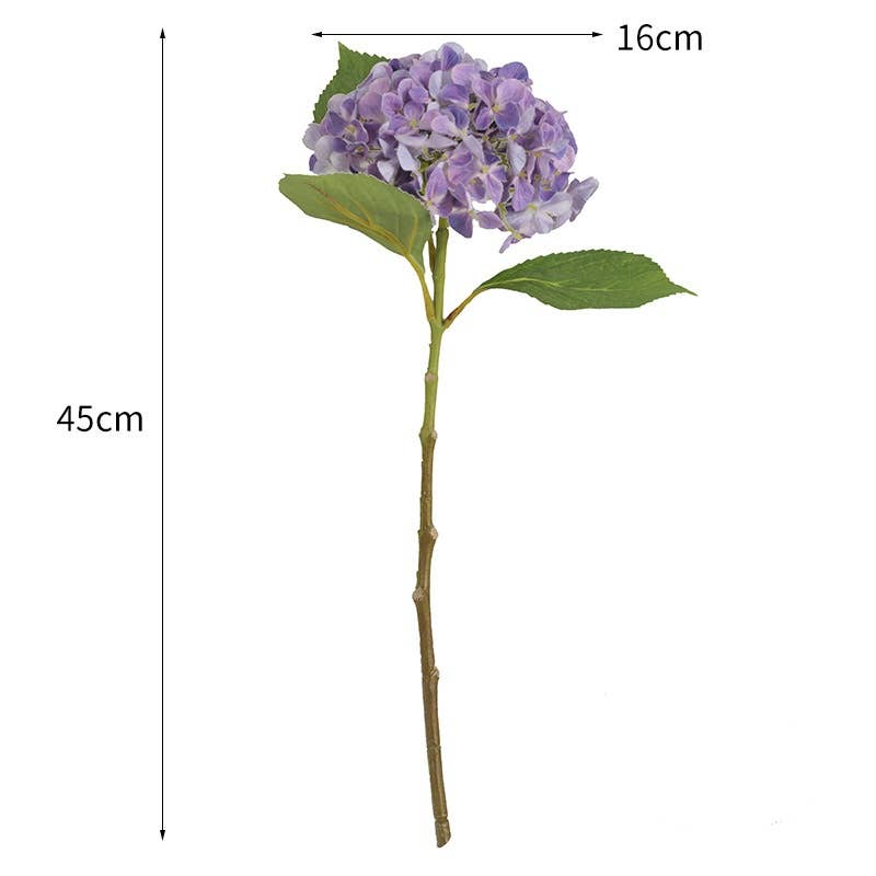 Artificial Hydrangea Blossom Green *