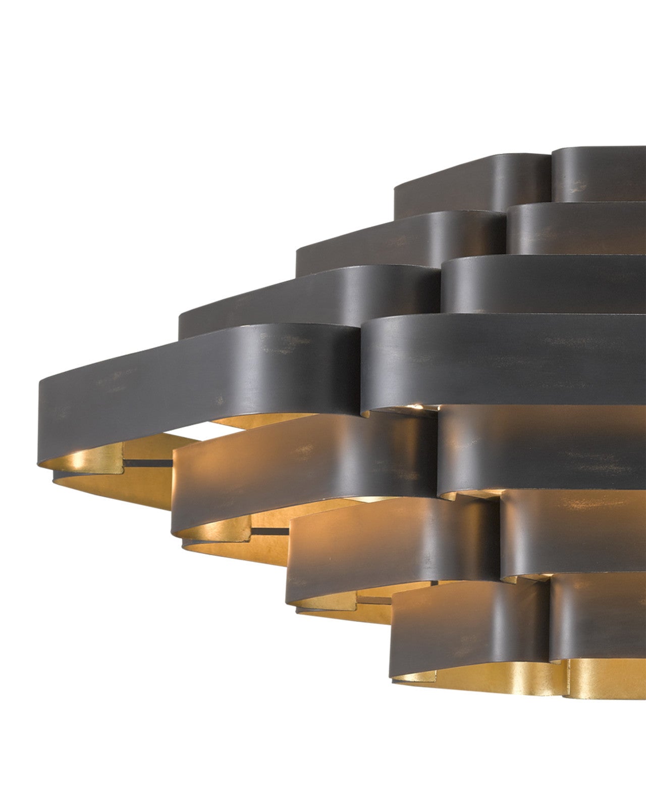 Bailey Black Chandelier By Currey & Co. *