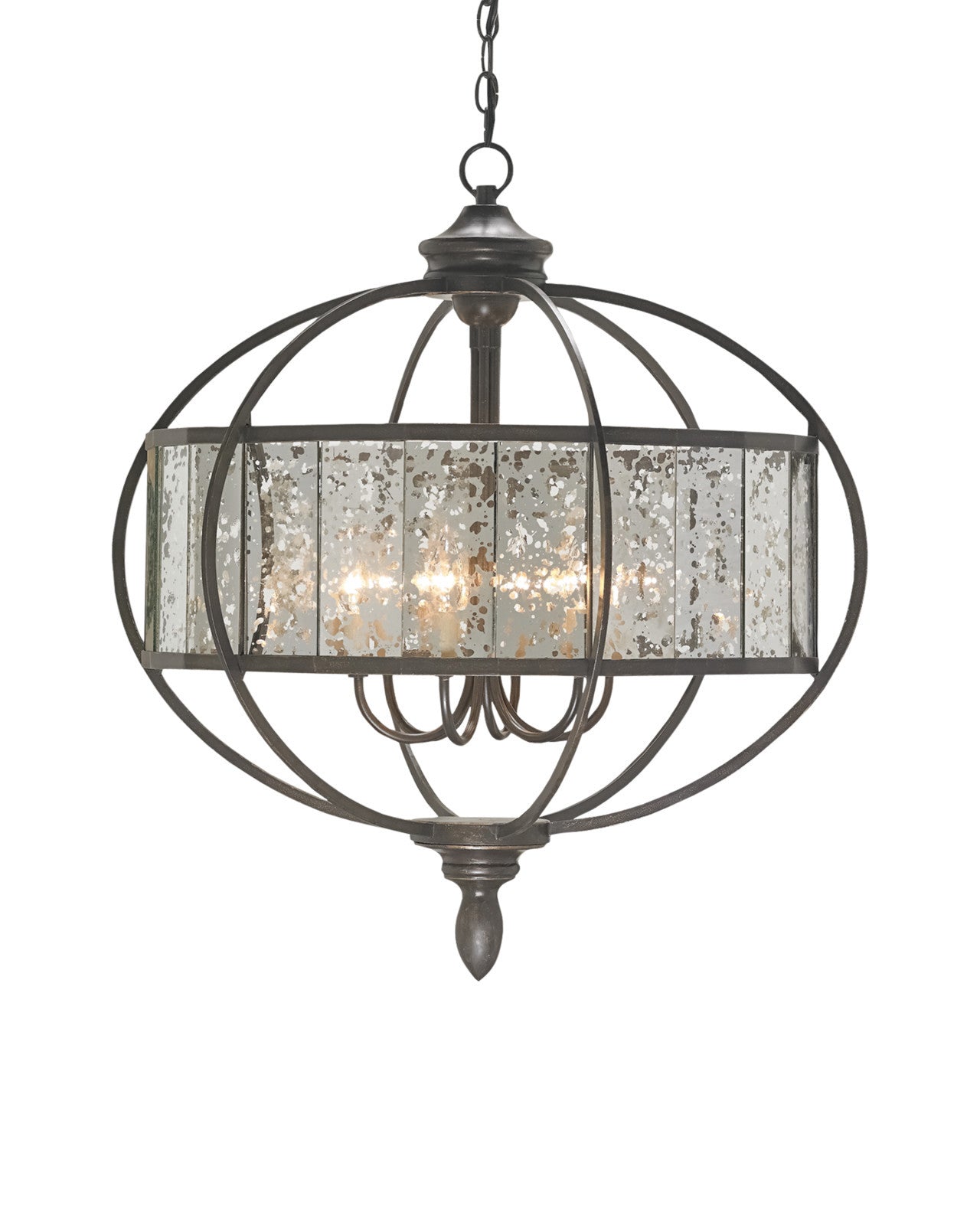 Florence Bronze Chandelier by Currey & Co.
