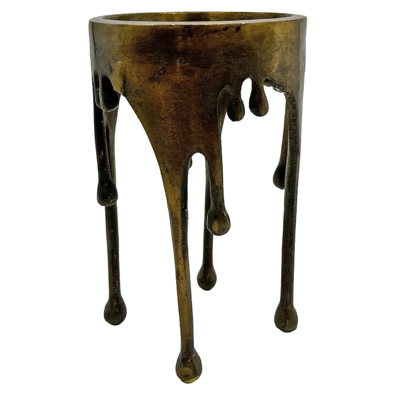 Aluminum Melted Liquid Candle Holder: Large