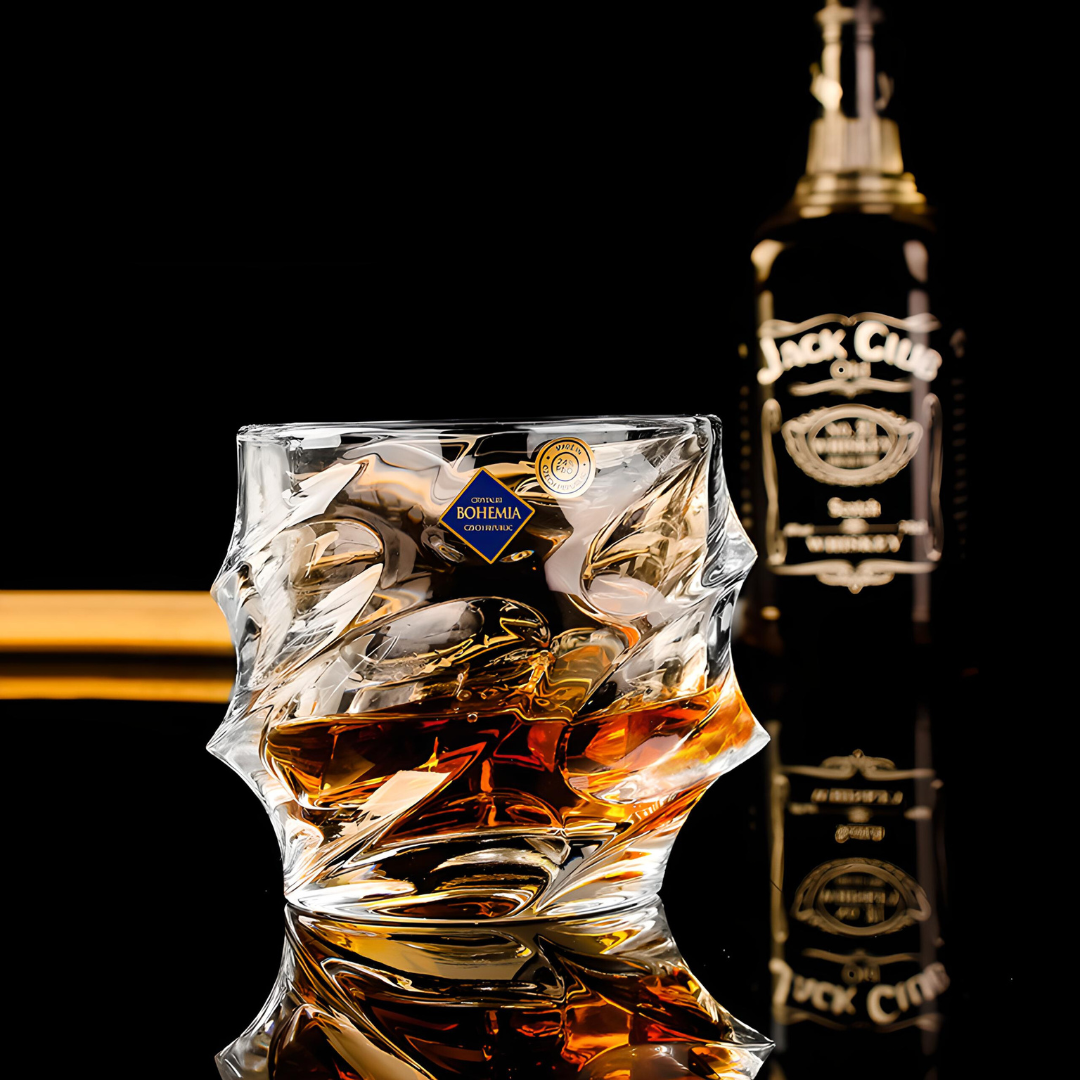 Storm Japanese Crystal Whisky Glass
