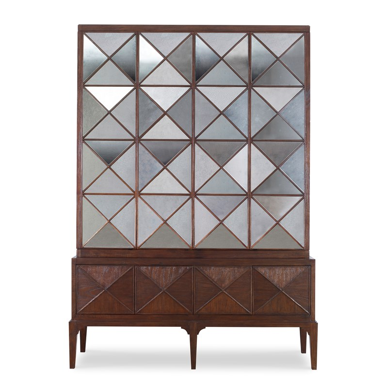 Escher Cabinet - Dark Finish