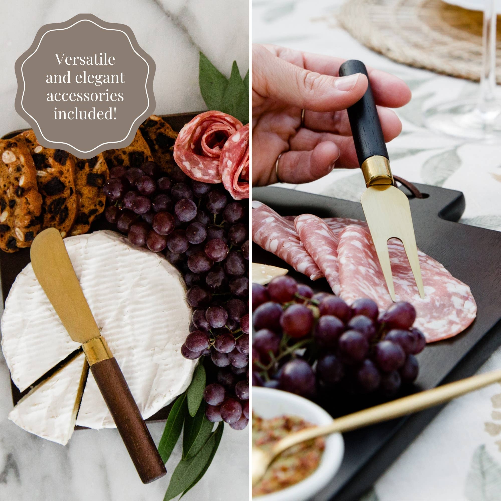 7 Piece Charcuterie Board Set Starter Kit