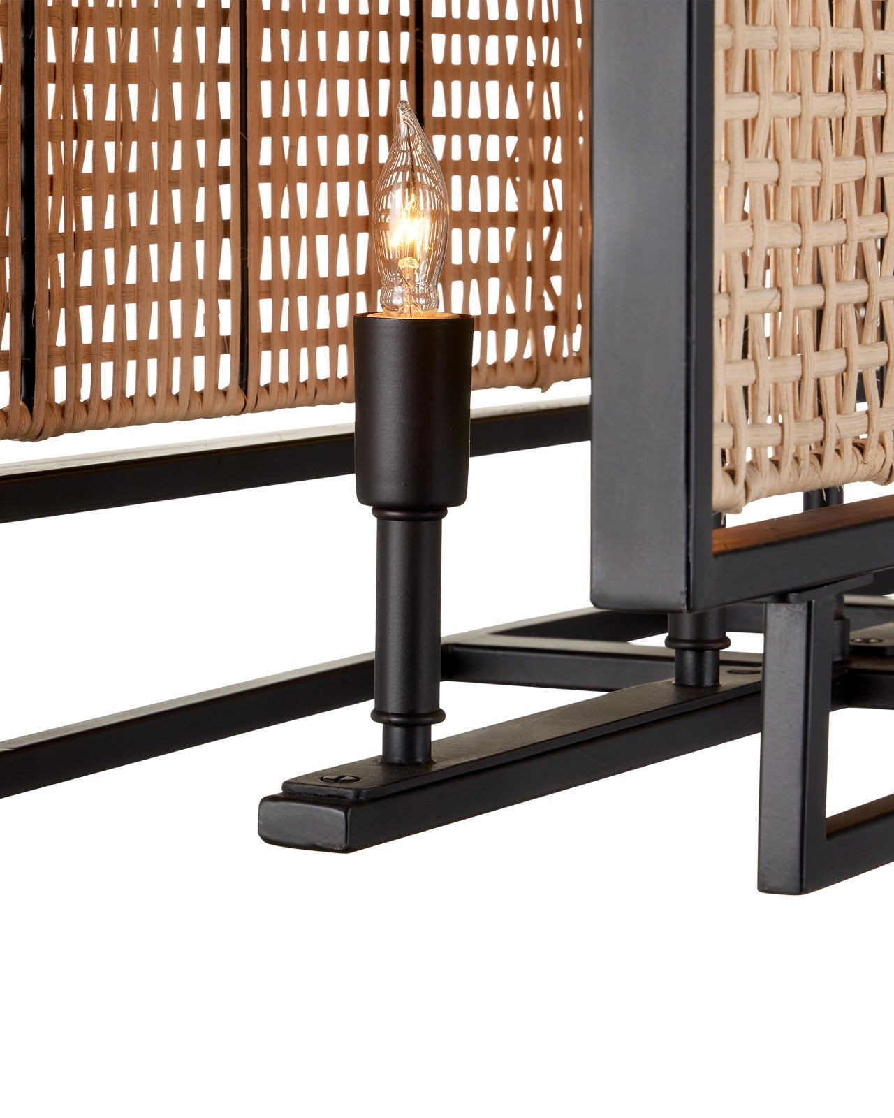 Boswell Rectangular Chandelier by Currey & Co. *