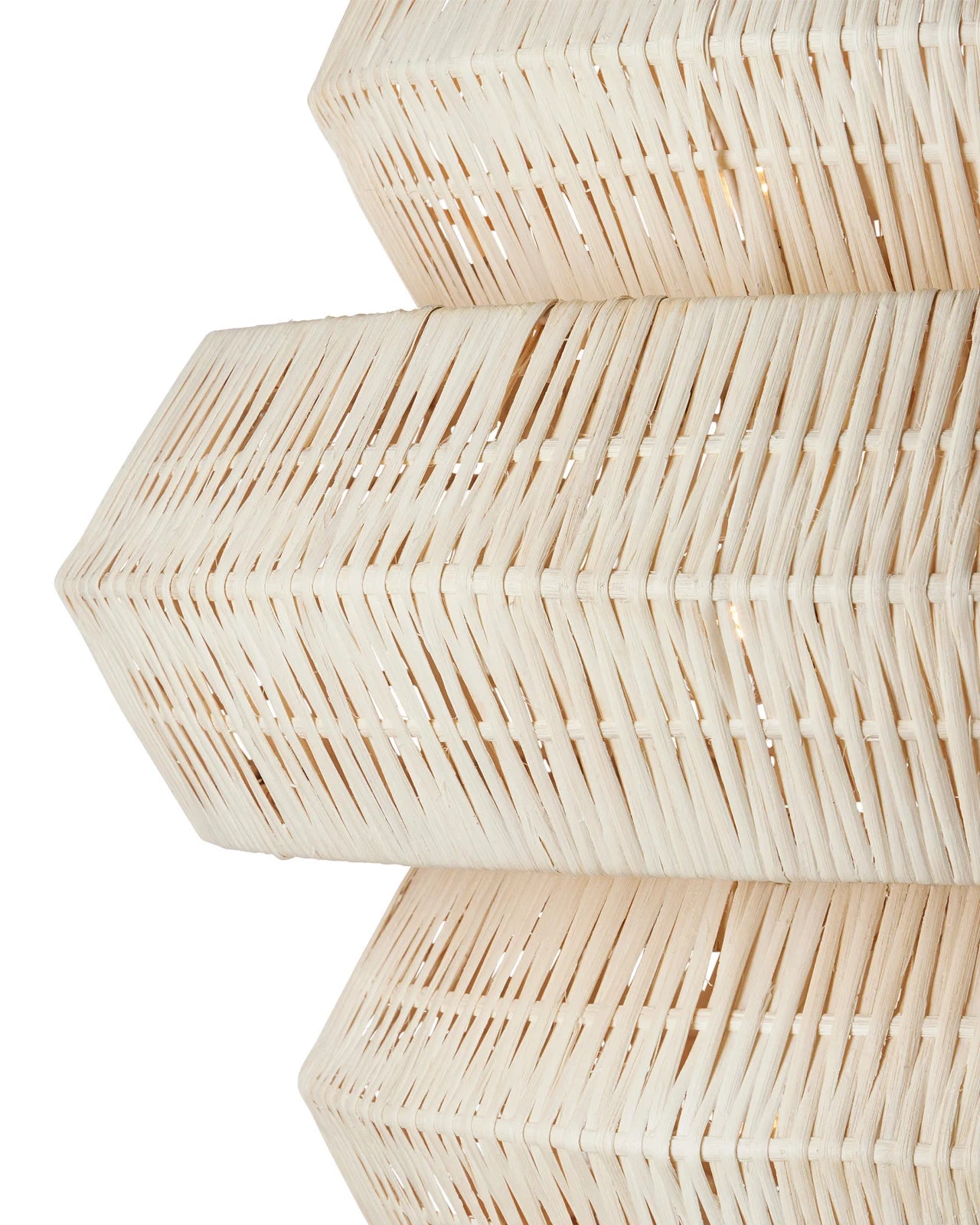 Antibes Medium White Chandelier by Currey & Co.