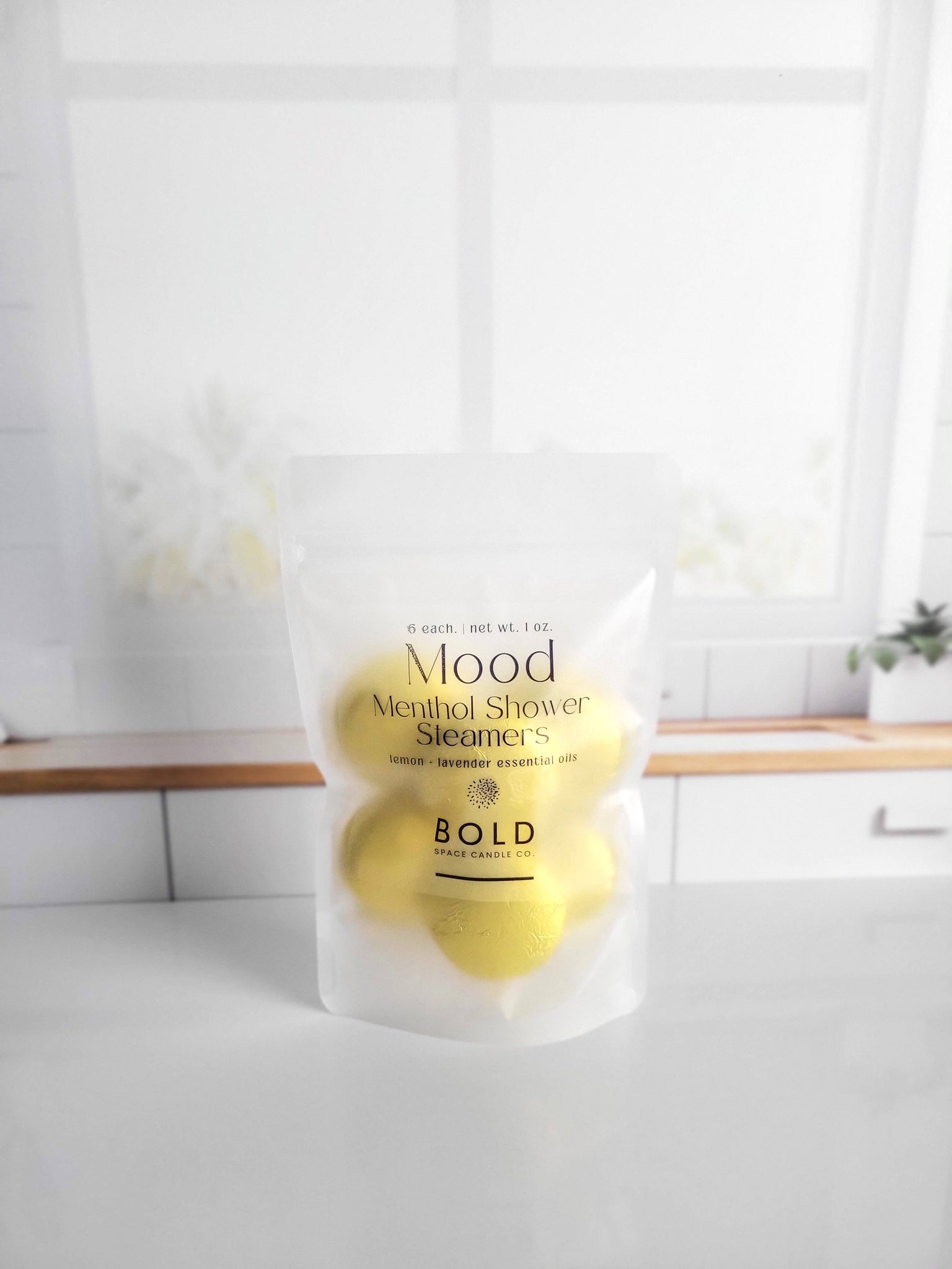 Mood - Lemon + Lavender Menthol Shower Steamers *