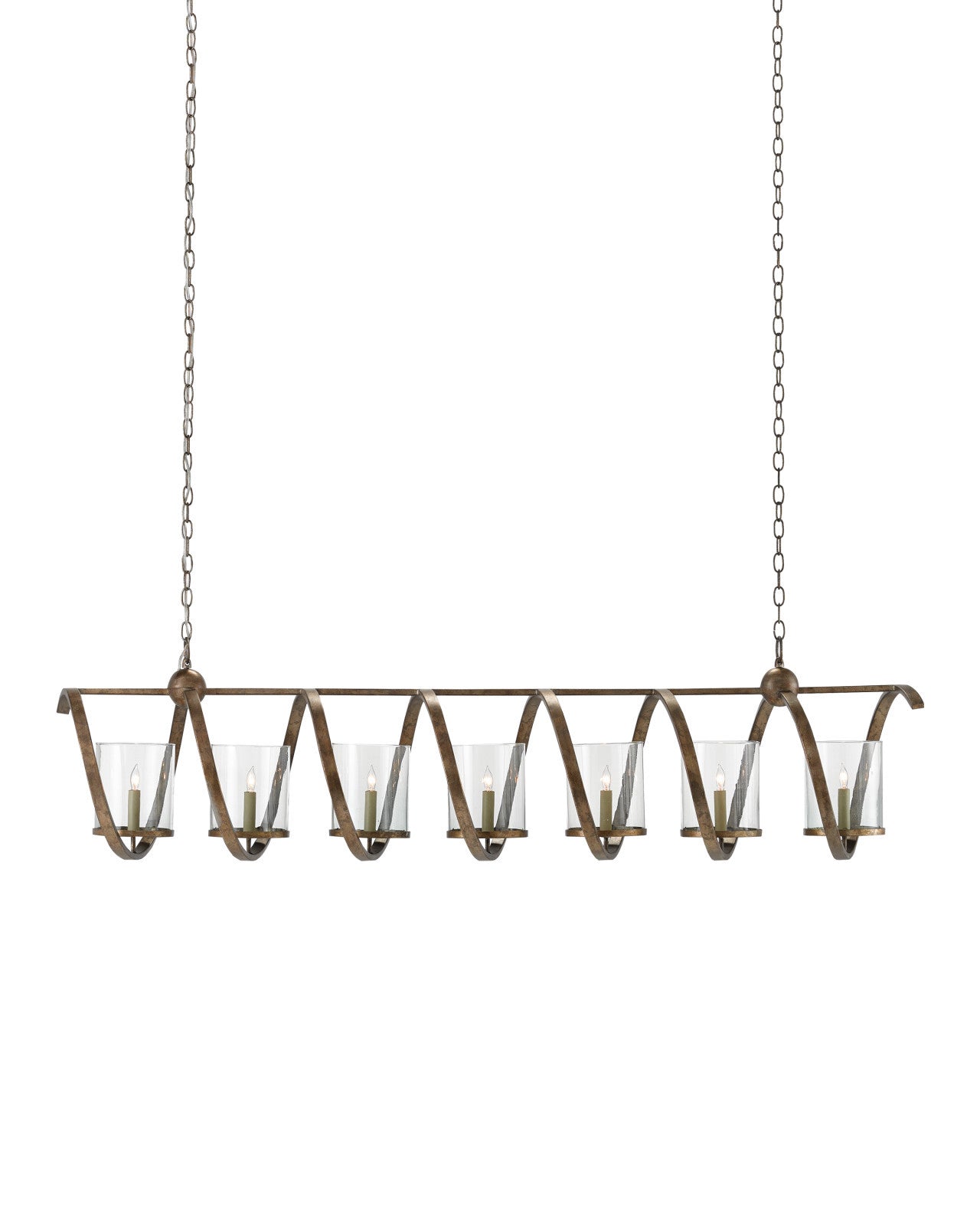 Maximus Grande Bronze Chandelier by Currey & Co. *