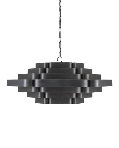 Bailey Black Chandelier by Currey & Co.