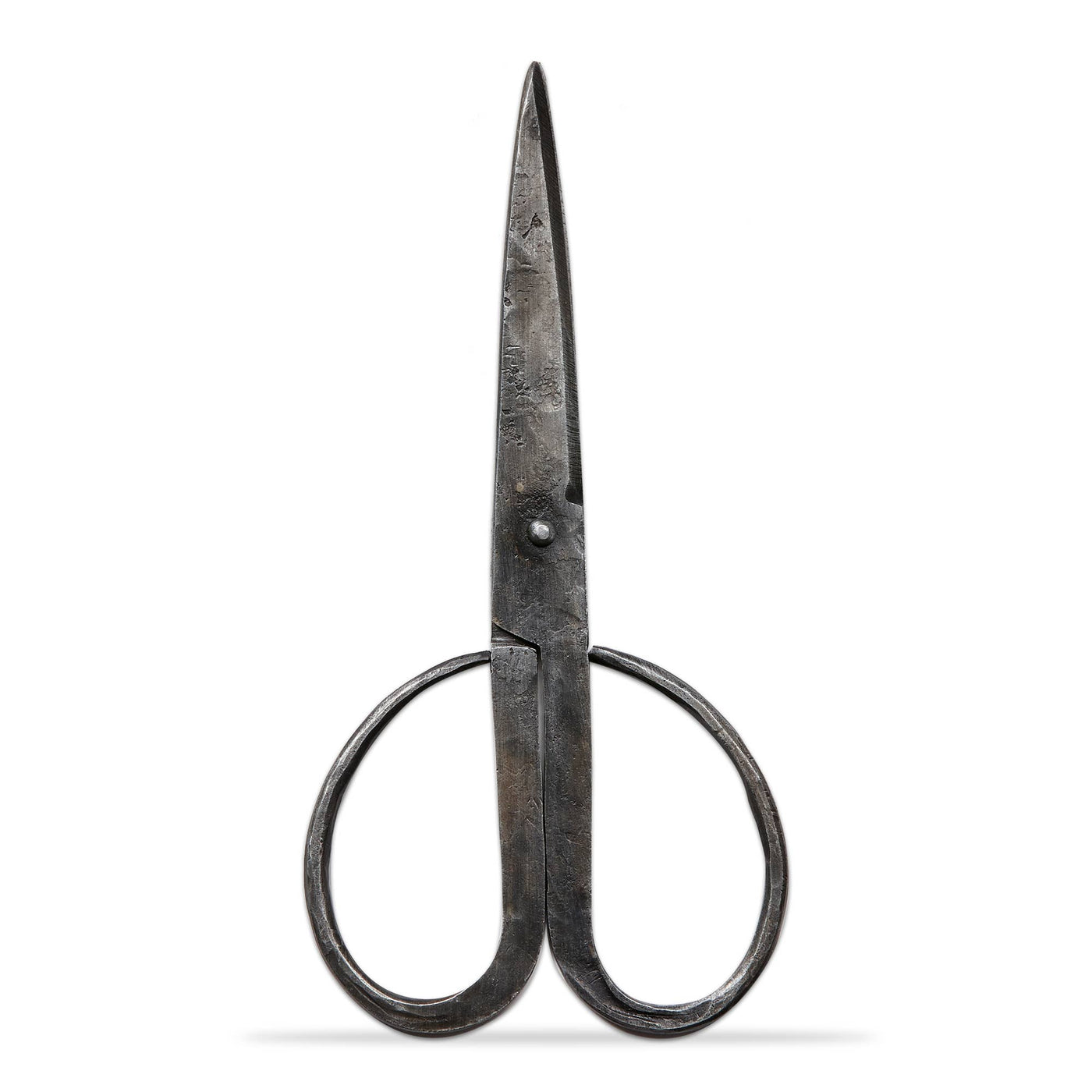 Hand Forged Iron Scissors - Black