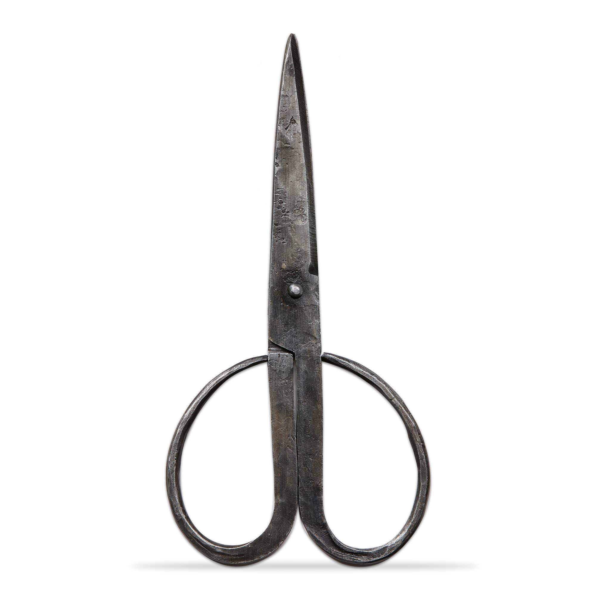 Hand Forged Iron Scissors - Black *