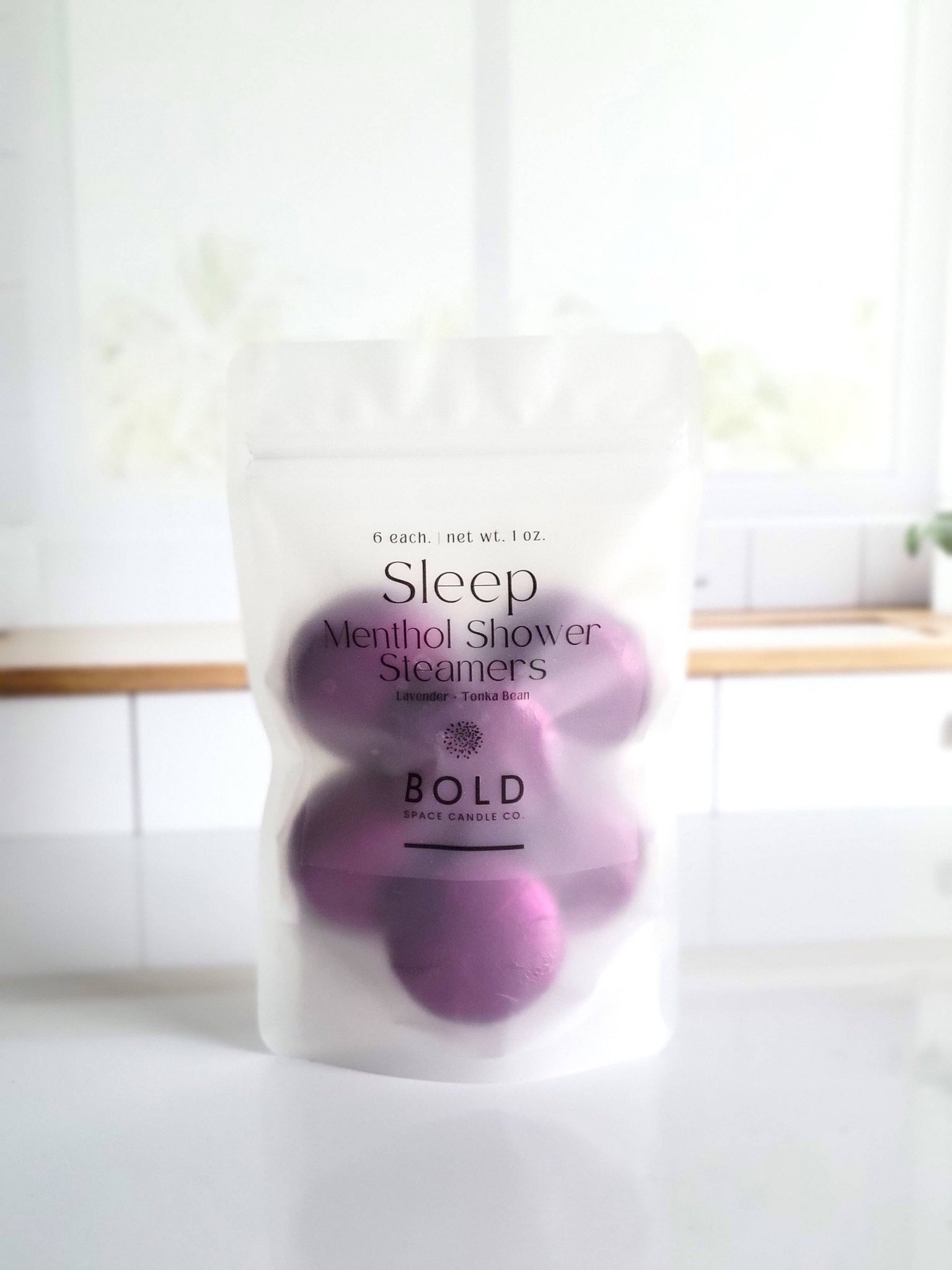Sleep - Lavender & Tonka Bean Menthol Shower Steamers *