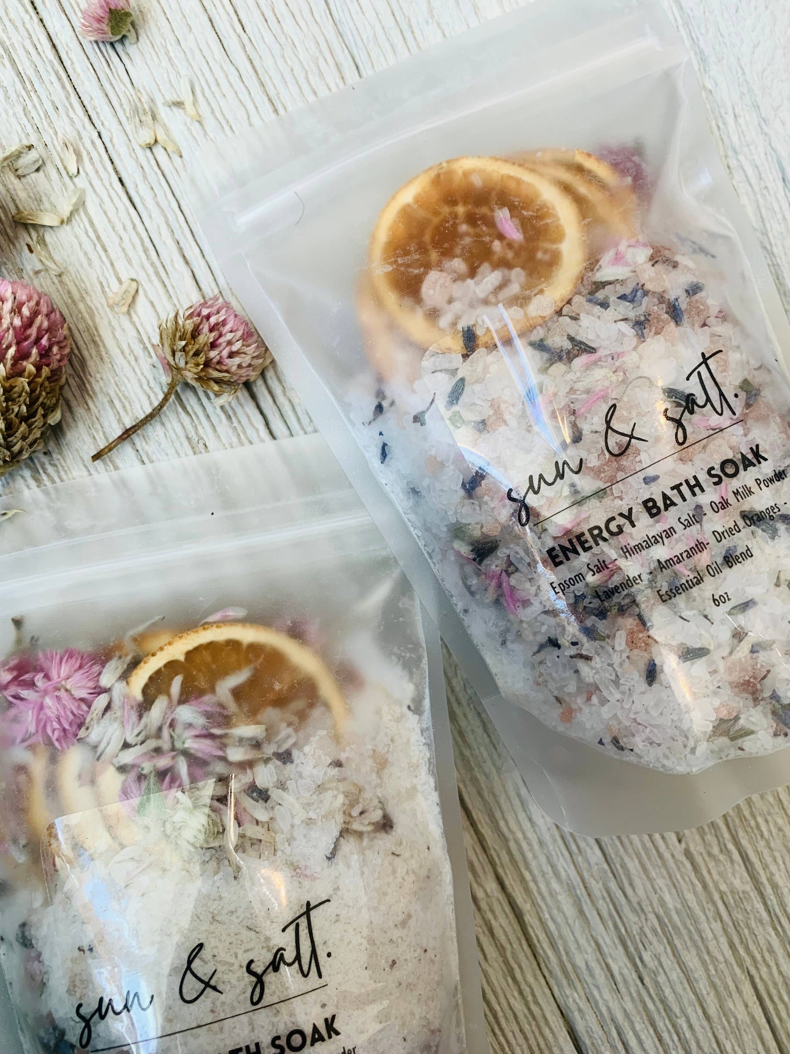 Energy Bath Soak - Bath Salts *