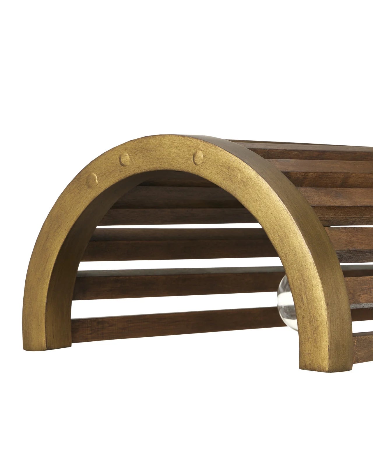 Woodbine Chestnut Rectangular Chandelier by Currey & Co. *