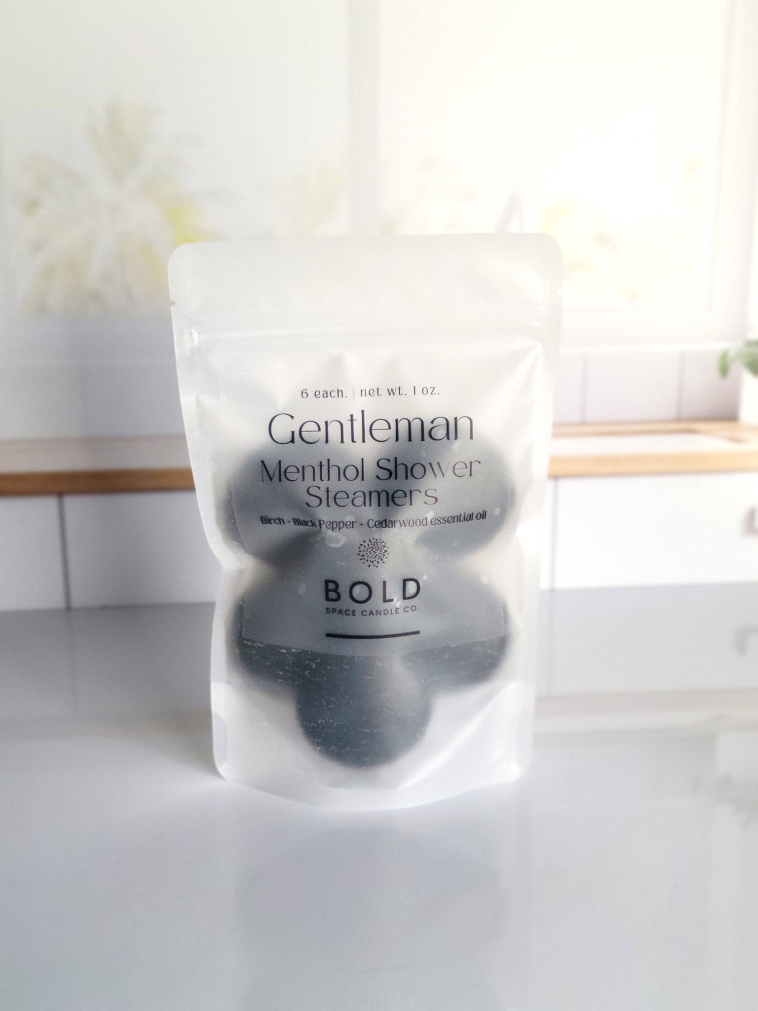 Gentleman- Birch + Cedarwood Shower Steamers *