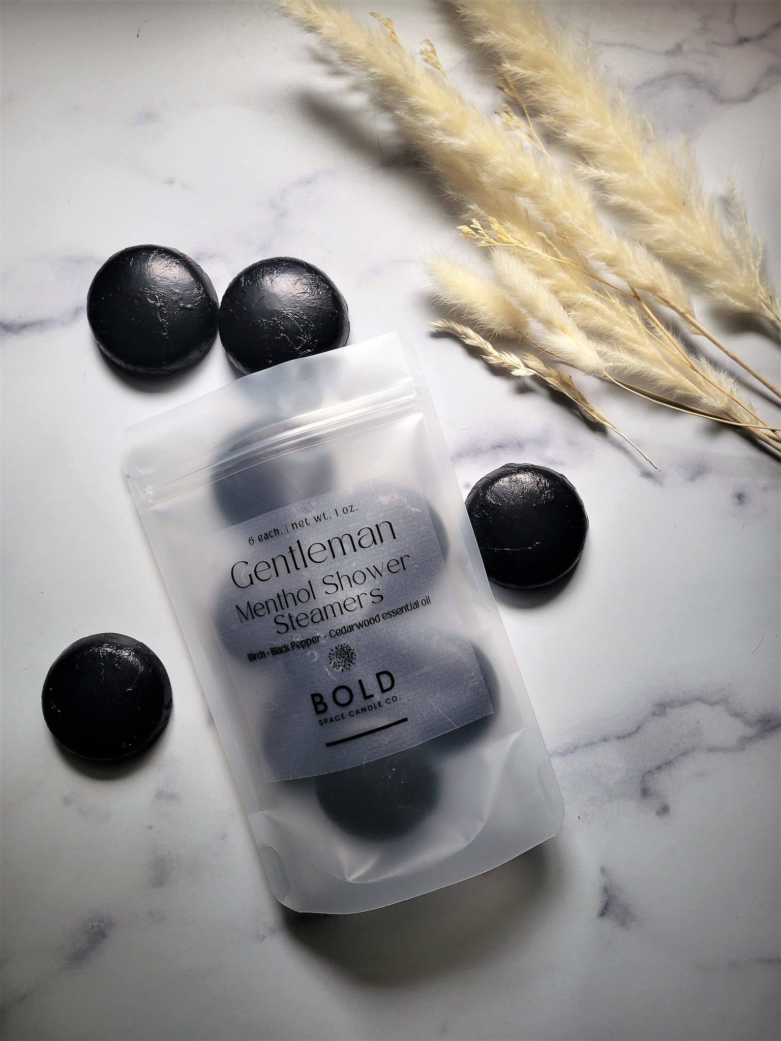 Gentleman- Birch + Cedarwood Shower Steamers *