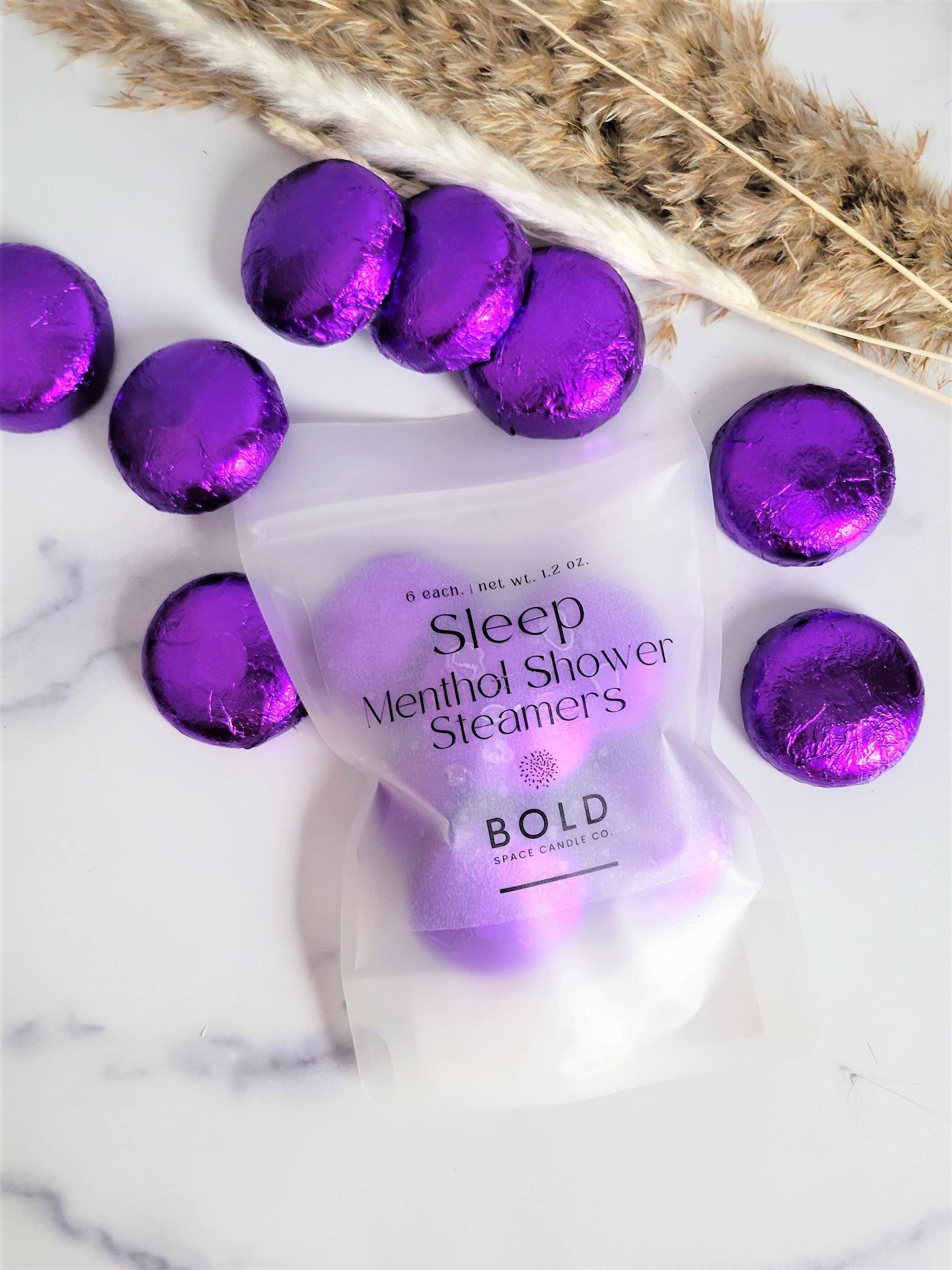 Sleep - Lavender & Tonka Bean Menthol Shower Steamers *