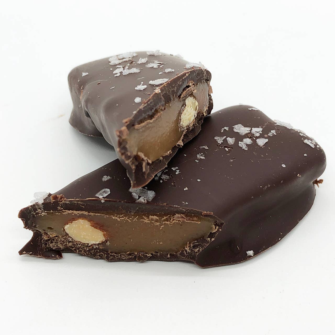 OMG Bar - Organic fair trade dark chocolate, caramel, almond